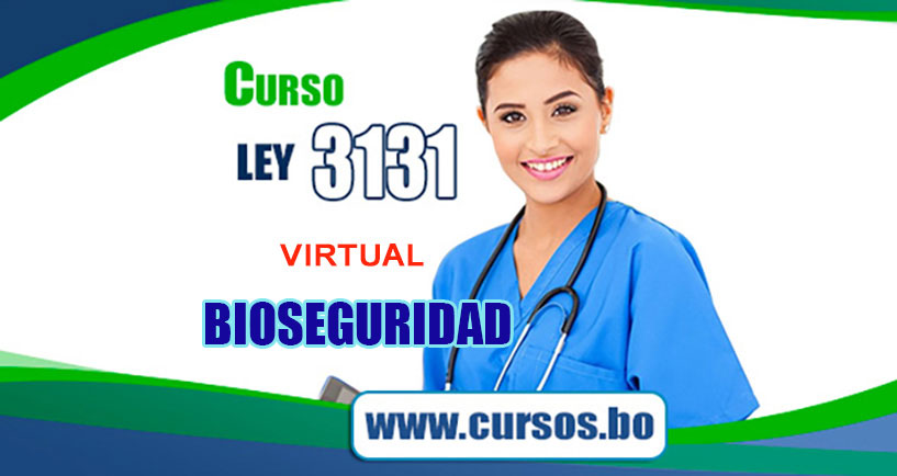 Curso Ley 3131 y Curso Bioseguridad Virtual  ✅ (Virtual 24/7)