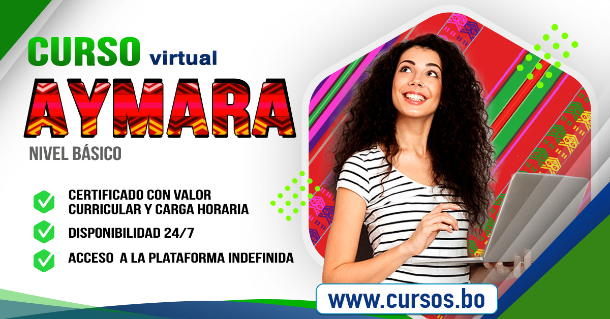 Curso virtual AYMARA BASICO (Virtual 24/7)