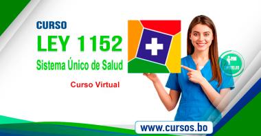 Curso virtual Ley 1152  Sistema Unico de Salud  (Virtual 24/7)