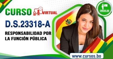 Curso DS 23318-A Responsabilidad por la Función Pública - virtual 24-07