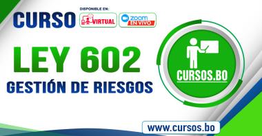 Curso Ley 602 Gestión de Riesgos (Virtual 24/7)