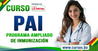 Curso virtual PAI Programa Ampliado de Inmunización (Virtual 24/7)