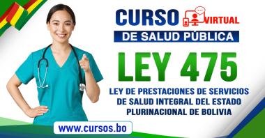 Curso virtual Ley 475 Prestación de servicios de Salud  (Virtual 24/7)