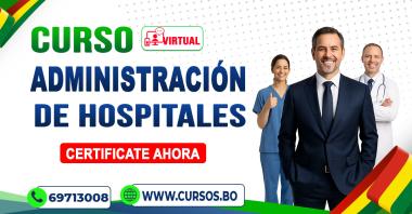 Curso Administración y Gestión en Hospitales Públicos Virtual