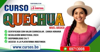 Curso Quechua TIENDA