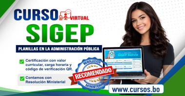 Curso SIGEP Planillas - Virtual