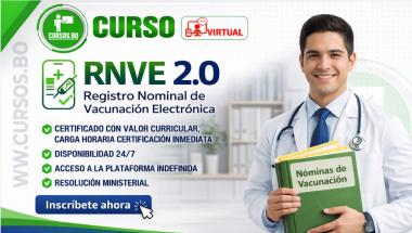 Curso RNVE 2.0 Registro Nominal de Vacunación Electrónica